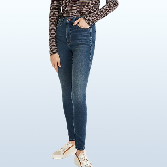 ⚜️Designer: Madewell 10" High-Rise Roadtripper Jeans in Playford Wash, Size 26” - Picture 11 of 12